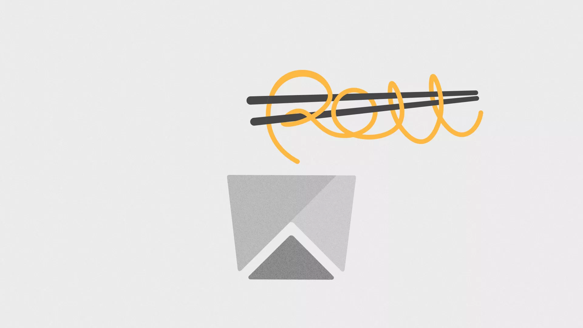 Оформление меню суши-бара «Roll Wok Club» в Магадане