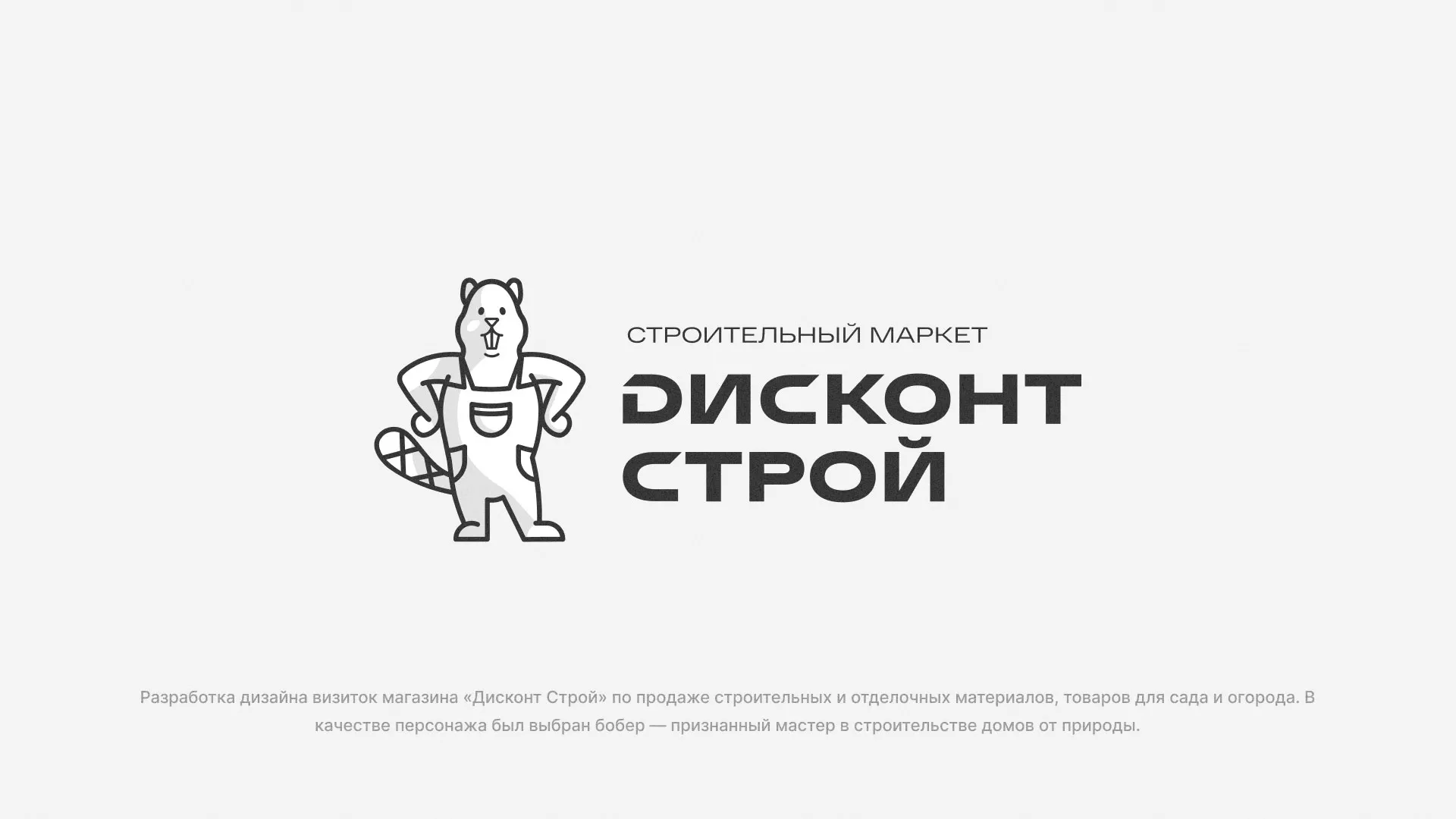 Разработка дизайна визиток магазина «Дисконт Строй» в Магадане